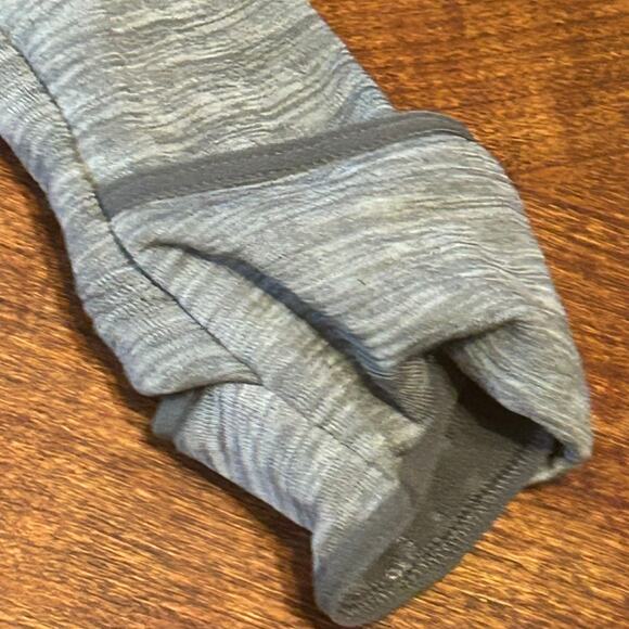 Nike Element Running 1/2 Zip Pullover Top Mens L Gray Thermal Thumb Holes - Picture 9 of 12